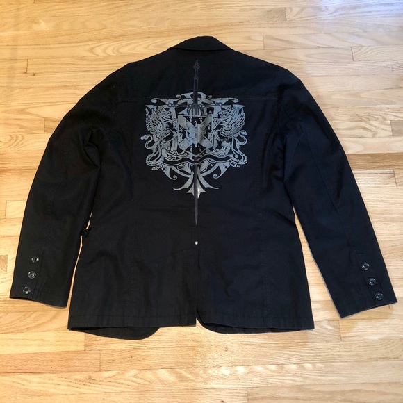 Guess Blazer with nice print in the back! - Picture 2 of 7